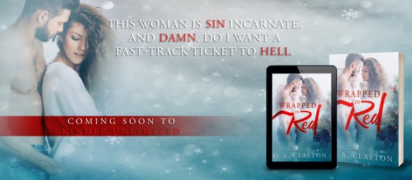 Coming Soon teaser for Wrapped in Red by S.A. Clayton